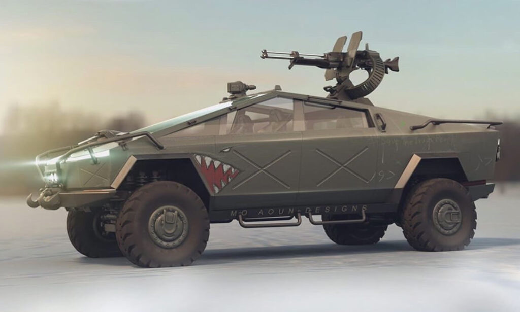 Рендер Warthog Cybertruck